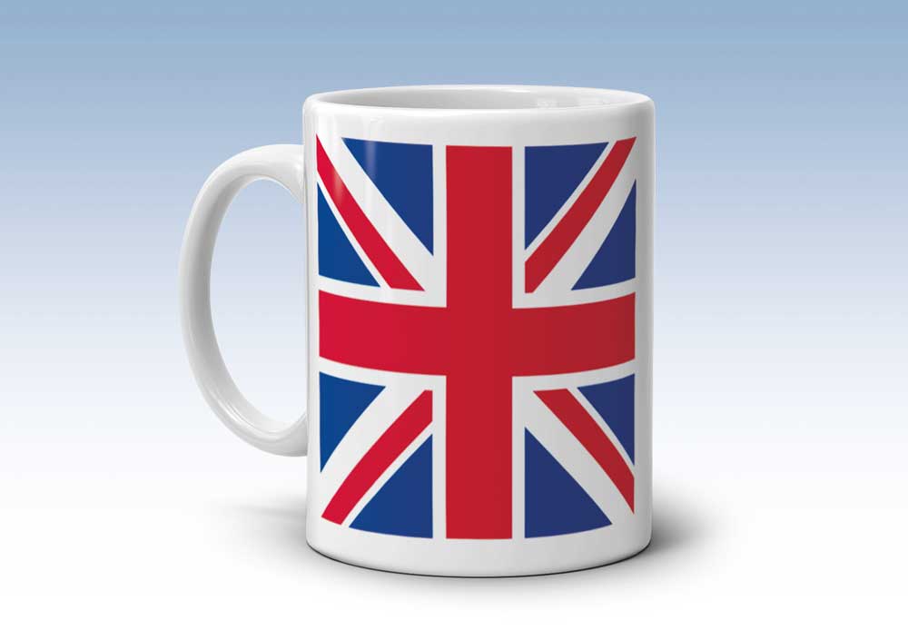 Union Jack Mug from Prince William Pottery