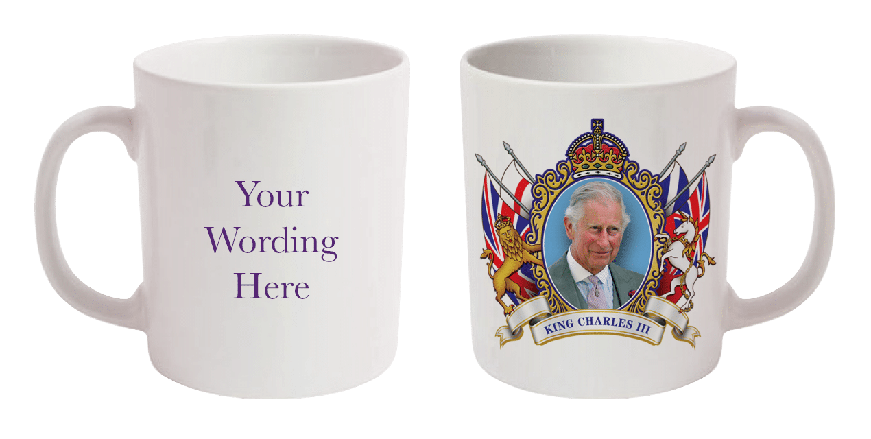 King Charles III Coronation Mugs Promotional Mugs