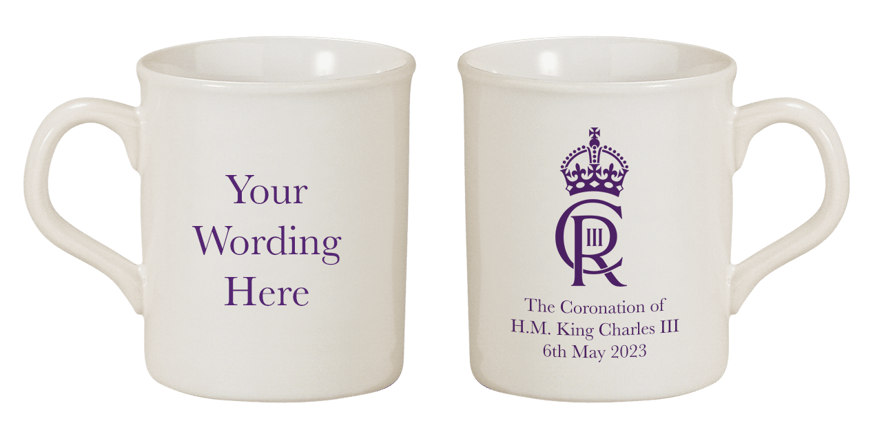 King Charles III Coronation Mugs Promotional Mugs