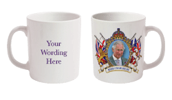 Personalised Coronation Crest Mug