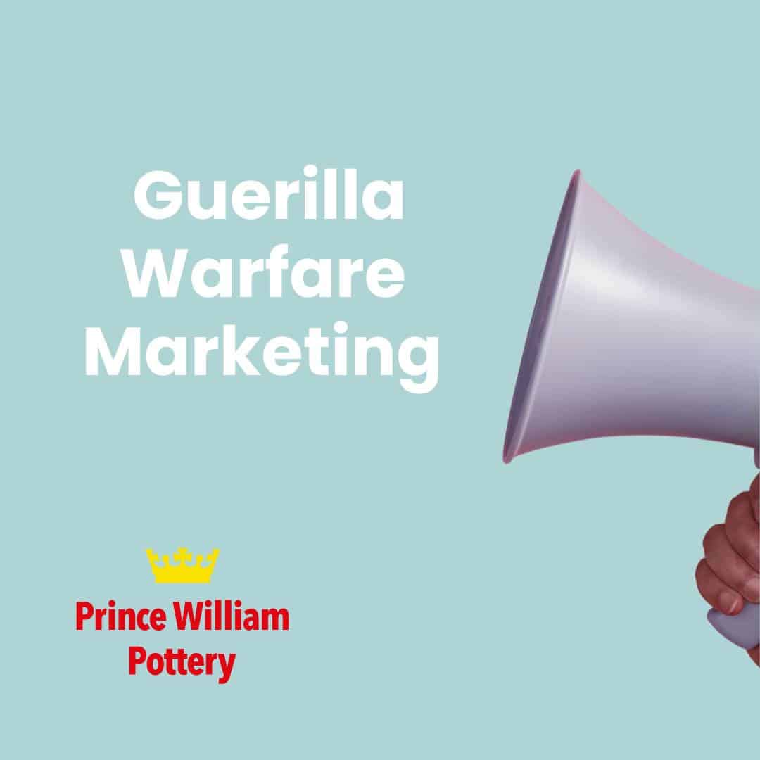 guerilla warfare marketing infographic