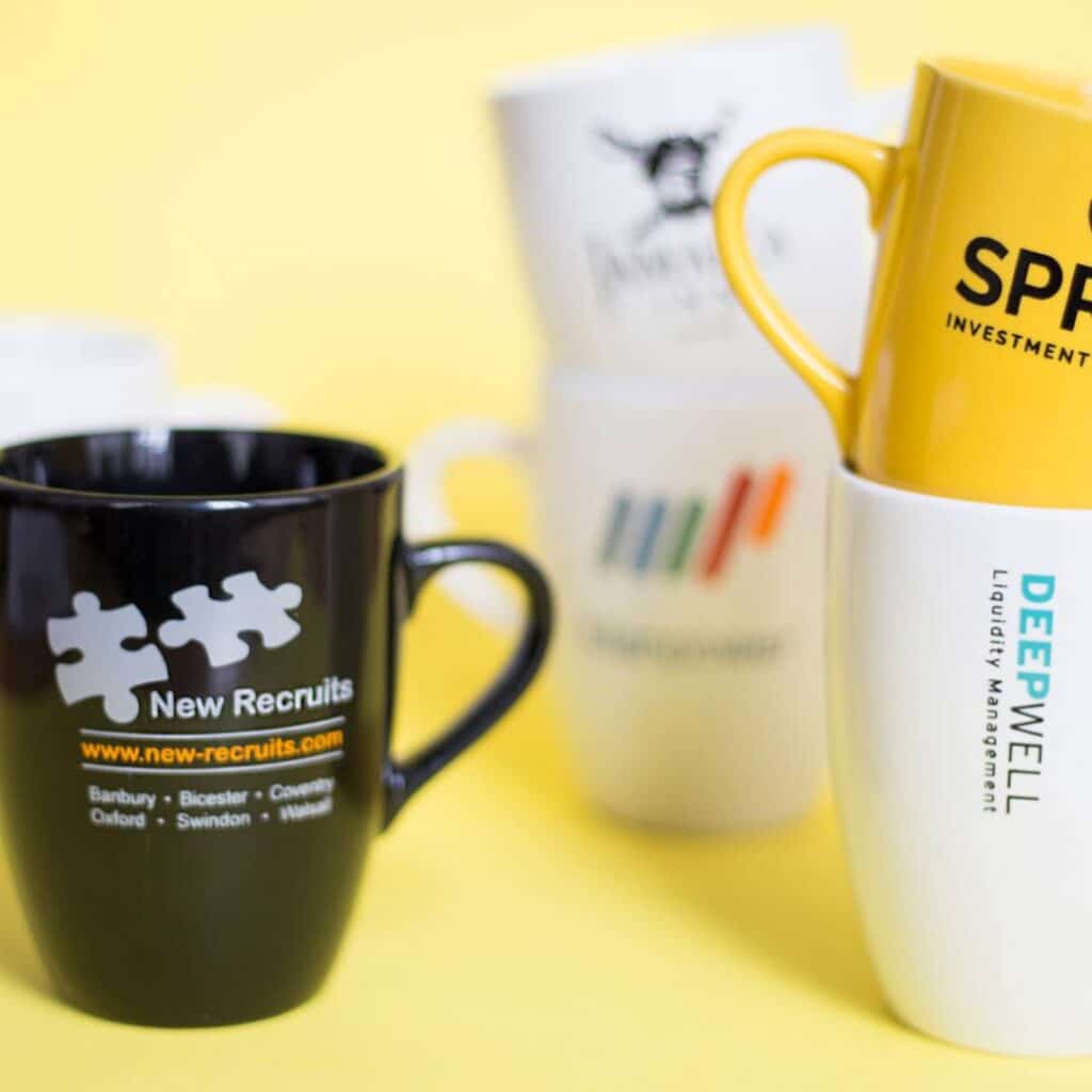 Promotional Mugs for construction company branding
