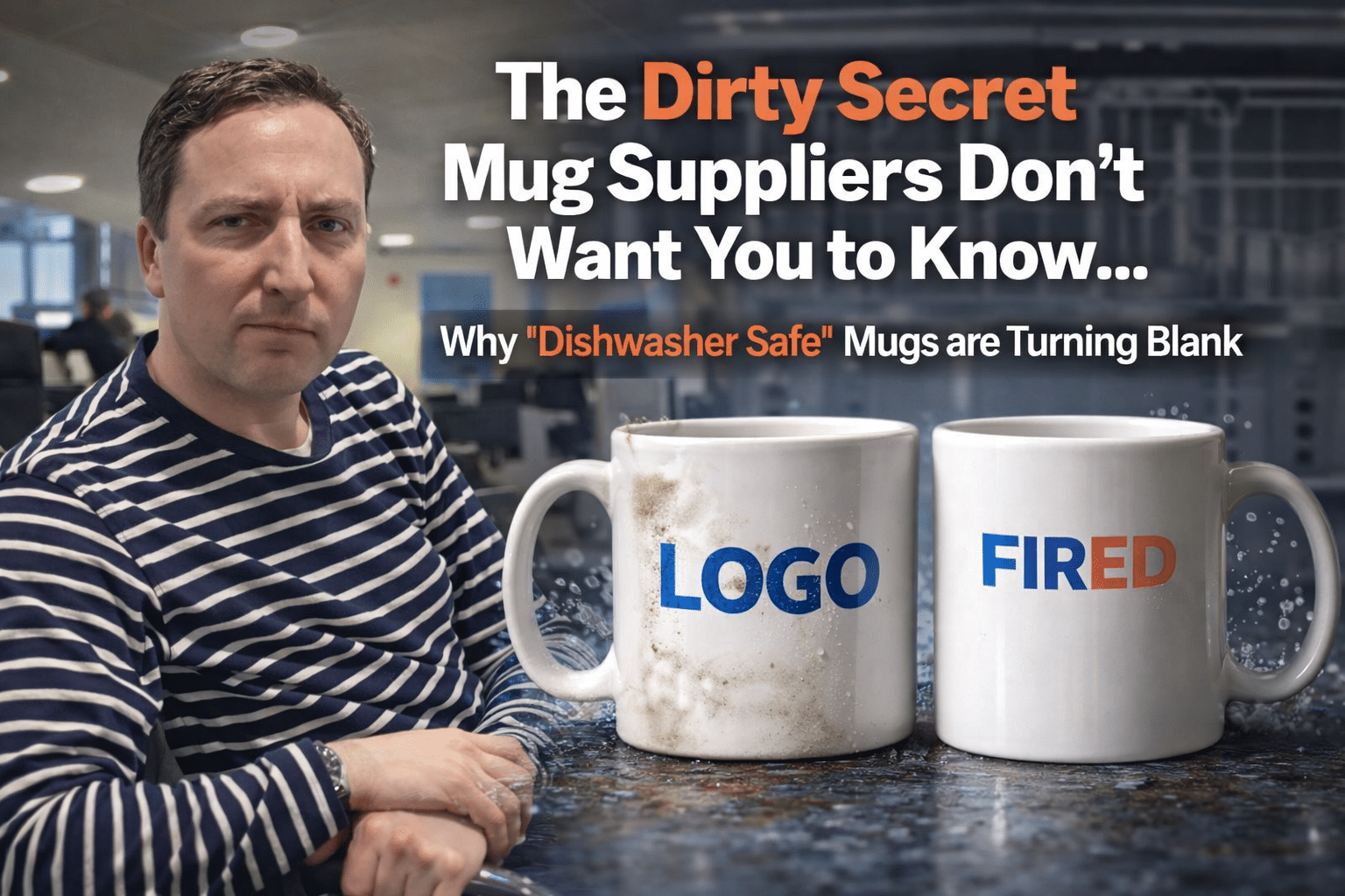 The Dirty Secret Mug Suppliers Don’t Want You to Know About “Dishwasher Safe” Promotional Mugs